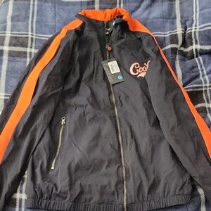 Cookies Black and Orange Windbreaker - Size Medium - New With Tags